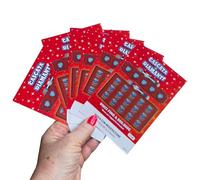 Cappstan UK Tarjetas rasca y gana Gender Reveal "È Una Femenina" - 6 Postales Sorpresa Original - Idea Creativa para Anunciar la Llegada de una Niña