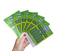 Cappstan UK Tarjetas rasca y gana Gender Reveal "Es un hombre" - 6 Postales Sorpresa Original - Idea creativa para anunciar la llegada de un niño