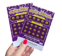 Cappstan UK Tarjetas rasca y gana "¿Quieres ser mi chica?" - 2 Postales Sorpresa Romántica - Idea original para propuesta de novia