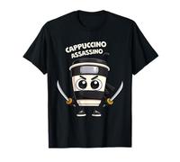 Cappuccino Assassino Italian Brainrot Meme Niños Hombres Mujeres Camiseta