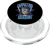 Cappuccino Assassino Italiano Brainrot Bootleg Los amantes del café PopSockets PopGrip para MagSafe
