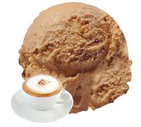 Cappuccino flavor soft ice cream powder - For Soft ice machine - 1: 3 - 1 kg