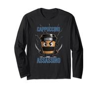Cappuccino Ninja Cup Assassino Lightning Brew Manga Larga