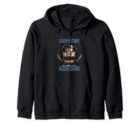 Cappuccino Ninja Cup Assassino Lightning Brew Sudadera con Capucha