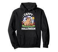 Cappy Halloween Funny Cute Capybara Wizard Halloween Sudadera con Capucha