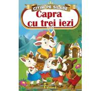 Capra cu trei iezi. Citim pe silabe, Editie in limba romana