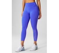 Capri de cintura alta con bolsillos Trinity Fabletics Extreme Royal/Pink Escape/Graphic Womens XXL-1X