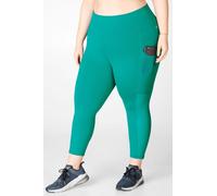 Capri de cintura alta PowerHoldÂ® On-The-Go Fabletics Verde Womens 4X plus