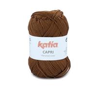 CAPRI de Katia ovillos de 50 gramos y 125 metros. (82189 - Marrón señales)