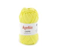 CAPRI de Katia ovillos de 50 gramos y 125 metros. (82204 - Amarillo pastel)