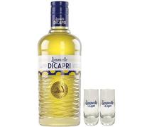 CAPRI LIMONCELLO ORIGINALE 1 LT CON DUE BICCHIERI