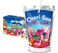 Capri Sun Mystic Dragon - Caja con 10 x 200 ml Capri-Sun Mystic Dragon - Con Manzana, Fresa, Platano y Pitahaya