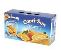 Capri-Sun Paquete de 10 bebidas de frutas dulces de naranja