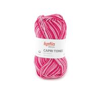 CAPRI TONES de Katia en ovillos de 50 gramos y 125 metros. (301 - Rosa-Fucsia)