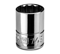 Capri Tools 1/2 in. Shallow Socket, 1/4 in. Drive, 12-point, SAE