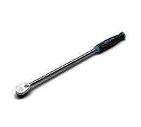 Capri Tools 1/4" Llave de carraca extralarga de 90 dientes, mango blando ergonómico, 305 mm larga.