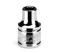 Capri Tools 1/4 pulg. Enchufe poco profundo, 3/8 pulgadas. Drive, 12 puntos, SAE