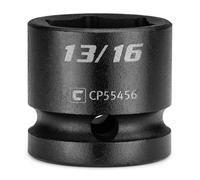 Capri Tools 13/16 pulg. Enchufe de impacto grueso, 1/2 pulg. Drive, 6 puntos, SAE