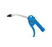 Capri Tools 21072 - Pistola de aire de 5 pulgadas con punta de goma, color azul