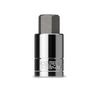 Capri Tools 3-0545 Llave de vaso hexagonal de 17 mm, unidad de 1/2 pulgada, métrico