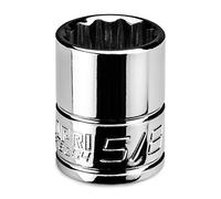 Capri Tools 5/8 pulg. Enchufe poco profundo, 3/8 pulgadas. Drive, 12 puntos, SAE