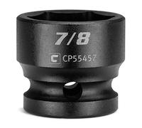 Capri Tools 7/8 pulg. Enchufe de impacto grueso, 1/2 pulgada. Drive, 6 puntos, SAE