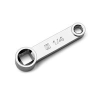 Capri Tools Adaptador de par de 3/8 pulg de 1/4 pulgadas, extremo de caja de 12 puntos