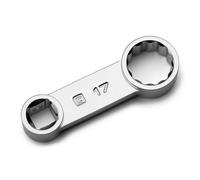 Capri Tools Adaptador de par de accionamiento de 17 mm, extremo de caja de 12 puntos