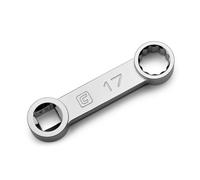 Capri Tools Adaptador de par de accionamiento de 17 mm, extremo de caja de 12 puntos
