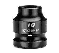 Capri Tools Enchufe de impacto grueso de 10 mm, 1/2 pulgada, 6 puntos, métrico, CP55410