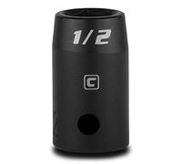 Capri Tools Enchufe de impacto poco profundo de 1/2 pulgada, unidad de 1/2 pulgada, 6 puntos, SAE