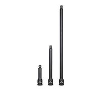 Capri Tools Juego de barras de extensión de impacto de 3/8 pulgadas, CrMo, 3 piezas