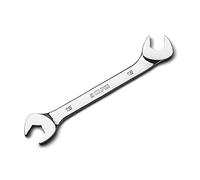 Capri Tools Llave de extremo abierto de ángulo de 15 mm, ángulos de 30° y 60°, métrico