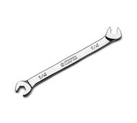 Capri Tools Llave de extremo abierto en ángulo, ángulos de 30° y 60°, SAE
