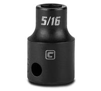 Capri Tools - Llave de vaso de impacto poco profunda, 3/8 pulgadas, 6 puntos, SAE