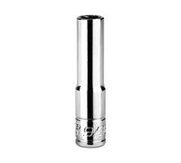 Capri Tools Llave de vaso profunda, 1/4 pulgadas, 6 puntos, SAE