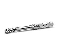Capri Tools Llave dinamométrica industrial de 1/4 pulgada, 50-250 in-lbs/5.7 a 28.2 Nm