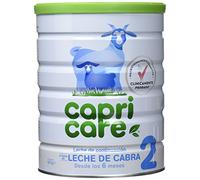 Capricare 2 Leche de Cabra en Polvo - Fórmula de Continuación para Bebés a partir de 6 Meses - Suave para la Digestión - Sin Aceite de Palma, con DHA, Vitaminas y Minerales - 800 g