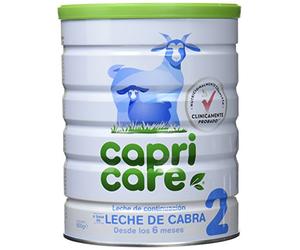 Capricare 2 Leche de Cabra en Polvo Continuación 6 Meses+ 800 g | Acompaña la alimentación del bebé a partir del medio año, con DHA y de fácil digestión