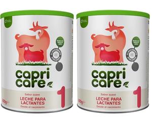 Capricare Leche Infantil en Polvo, a Base de Leche de Cabra - 800 gr (Paquete de 2)