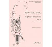 Capriccio da camera: op. 35. Trombone and 7 Instruments. Réduction pour piano avec partie soliste.