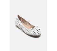 CAPRICE Damen 9-22109-42, Zapatos Tipo Ballet Mujer, Color Blanco, 40 EU