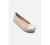 CAPRICE Mujer 9-22151-42, Zapatos Tipo Ballet, Blanco Mate, 38 EU