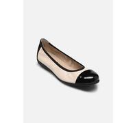 CAPRICE Mujer 9-22152-42, Zapatos Tipo Ballet, Cream Black, 41 EU