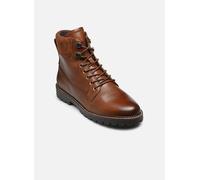 CAPRICE Damen 9-25213-45, Botas de Moda Mujer, Cognac Comb, 39 EU
