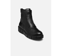CAPRICE Botas Planas para Mujer 9-25352-43, Bota a la Altura de la Pantorrilla, Color Negro, 36 EU