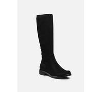 CAPRICE 9-25512-41, Botas planas para Mujer, Negro (Black Stretch), 38 EU