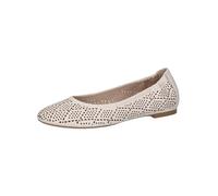 CAPRICE 9-22101-44, Bailarina Mujer, Nappa Blanco Roto, 38.5 EU