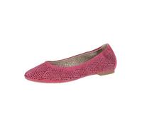 CAPRICE 9-22101-44 - Bailarinas para Mujer, Color Rosa Gamuza, 40,5 EU, Suede Rosa, 40.5 EU