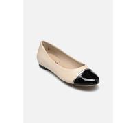 CAPRICE Damen 9-22107-46, Zapatos Tipo Ballet Mujer, Crema Comb, 40.5 EU